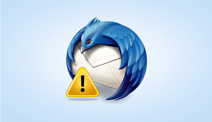 Troubleshoot - Mozilla Thunderbird problems sending emails Error